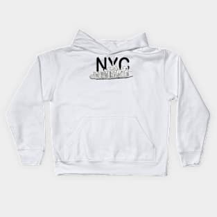 Manhattan, New York City Kids Hoodie